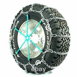 Titan Truck Link Tire Chains Cam Type On Road Snowithice 5.5mm 245/70-19.5