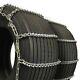 Titan Truck Tire Chains V-bar Cam Type On Road Ice/snow 7mm 35x12.50-20