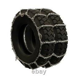 Titan Truck V-bar Link Tire Chains Dual Cam On Road Ice/snow 7mm 245/70-19.5